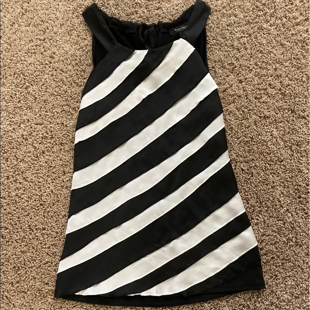 White House Black Market XS Layered Striped Tank